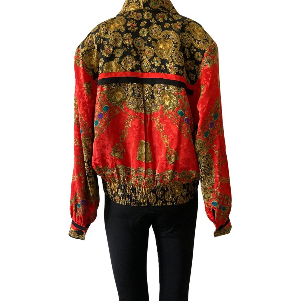 Vintage Howard Wolf Size M Artsy Jacket Made in USA - Picture 3 of 10